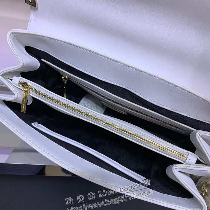 VERSACE女包 專櫃最新款 310666# 進口小牛皮 範思哲鏈條挎包  bfd1013